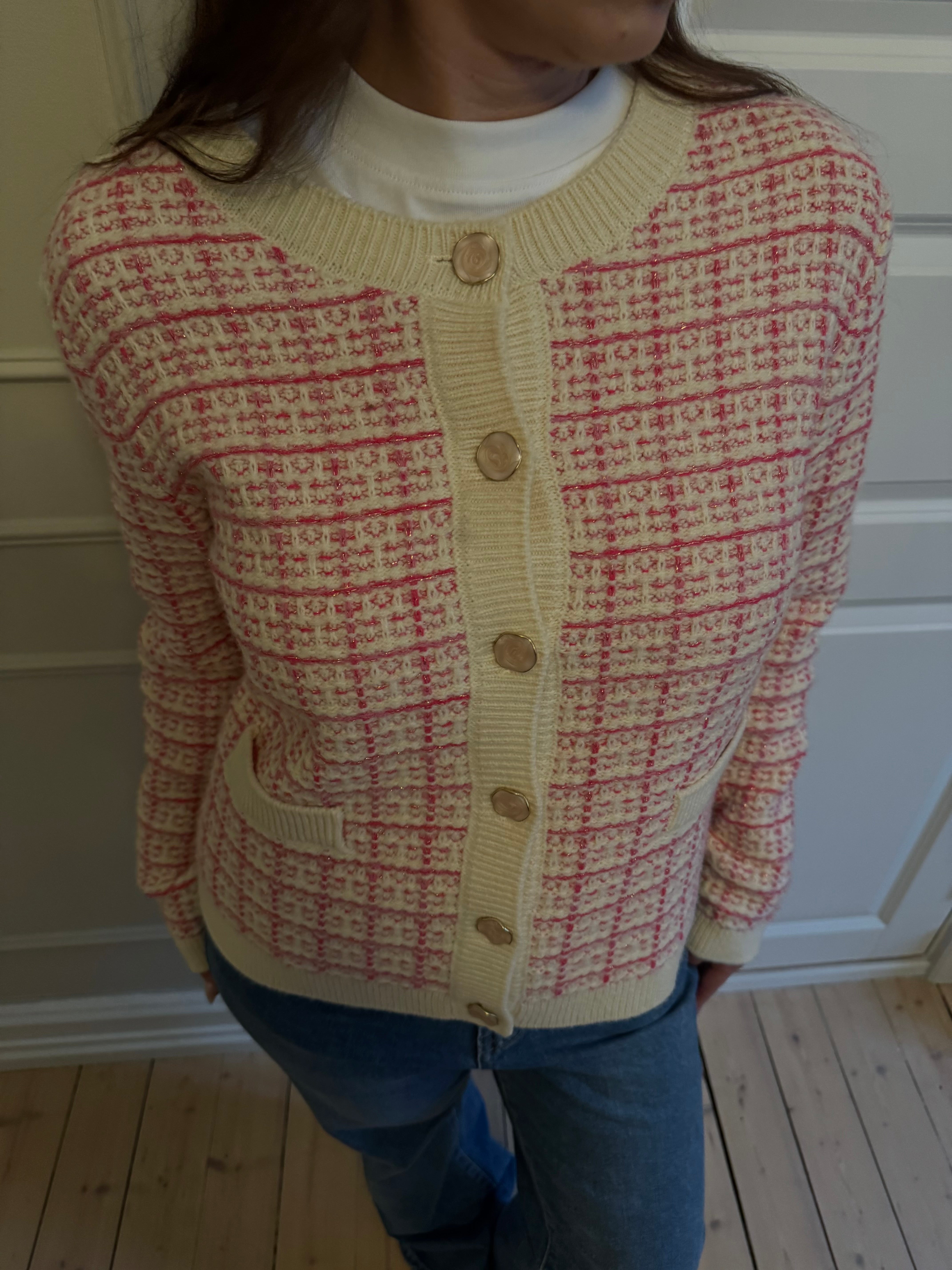 YASLIVIA Knit Cardigan - Birch
